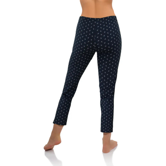 2505/21 Piżama damska Sesto Senso paski/kotwiczki