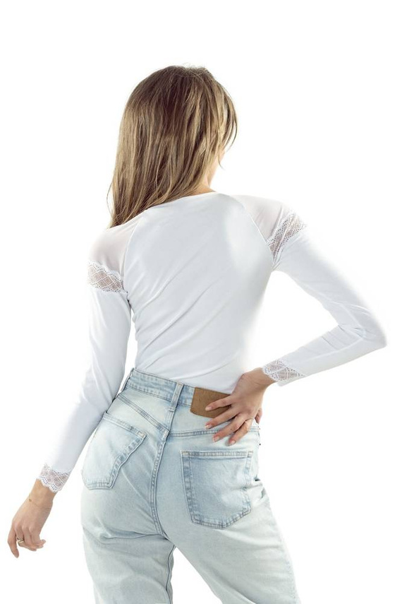 Ovidia Bluzka damska Eldar - biały