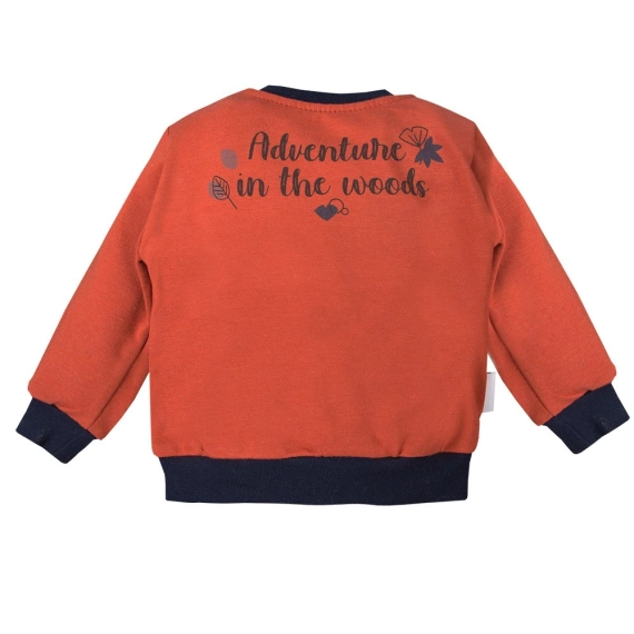 Adventure Bluza dresowa chłopięca Ewa Klucze- rudy