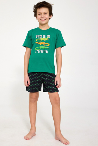 Piżama chłopięca Cornette Young Boy 790/125 Crocodiles, 100% bawełna