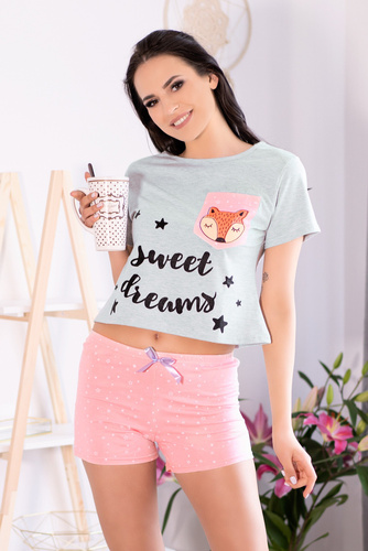 Russet Foxy 0204 Piżama damska LivCo Corsetti Fashion