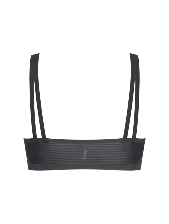 Sloggi ZERO Feel Air bralette bezszwowy – lekki, oddychający black