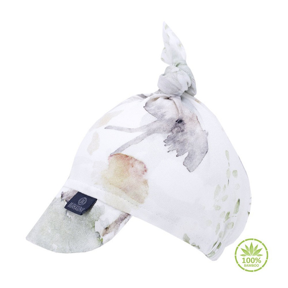 Chustka z daszkiem na gumce 100% Bamboo Fairies - Makaszka