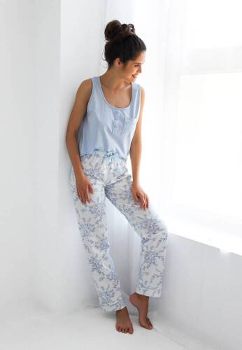 Arely Piżama damska Sensis - błękitny