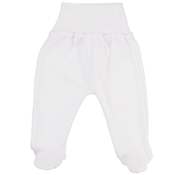 Ażur warkocz komplet body z półśpiochem Martex biały 