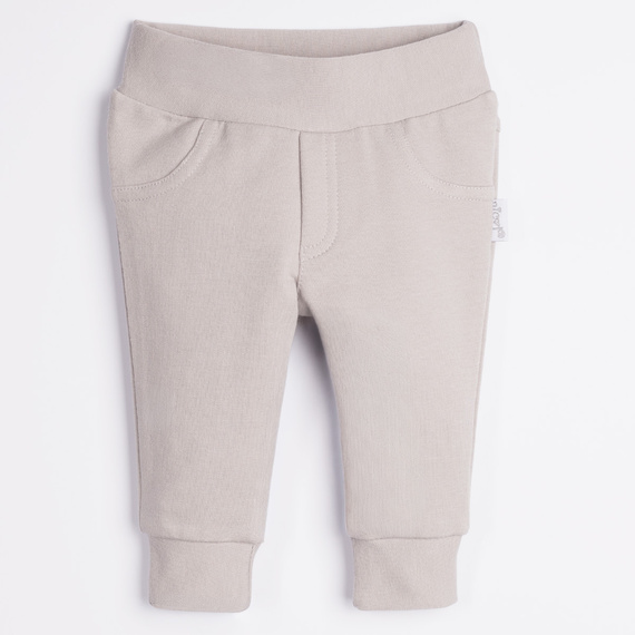 Komplet do Chrztu Nicol 169409 4-częściowy Body Muszka Bluza Spodnie Czapka