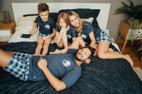 4417 Piżama Damska Doctor Nap - deep blue