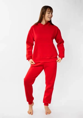 Randi Dresowy komplet damski Dkaren - czerwony