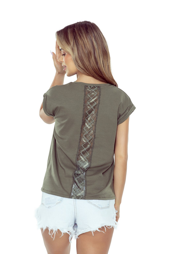 Kordelia Bluzka damska Active Eldar - khaki