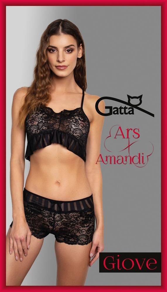 9014 Giove  Komplet 2-częściowy  Gatta czarny 