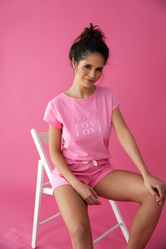 Pola Piżama Damska Sensis - różowy