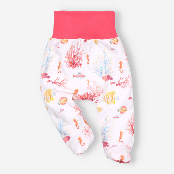 ABN-3025 Ocean Półśpiochy z bawełny organicznej Nini