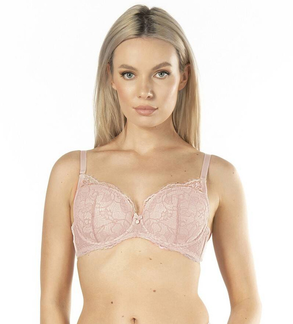 Victoria Biustonosz push-up Nipplex- różowy