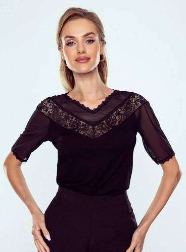 Fiva Bluzka damska  Eldar - czarny