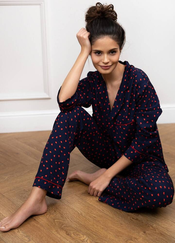 Sophia Piżama damska  Sensis -granatowy