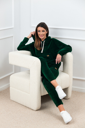 Roda Spodnie dresowe damskie Italian Fashion - ciemny zielony