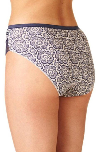 LPC 734 A'2 Figi damskie 2-pak Key ecru-granatowy	