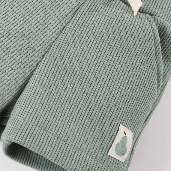 Pearfect Szorty bawełniane Eevi- zielone