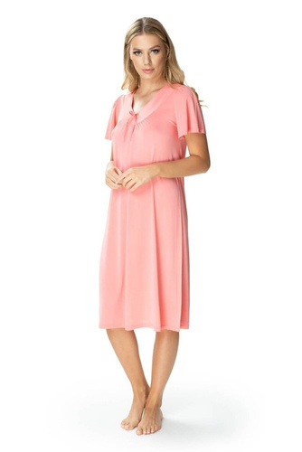 6127 Consuela halka koszula nocna damska Mewa koralowy 