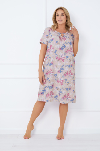 Inger koszula damska z krótkim rękawem Italian Fashion - druk 