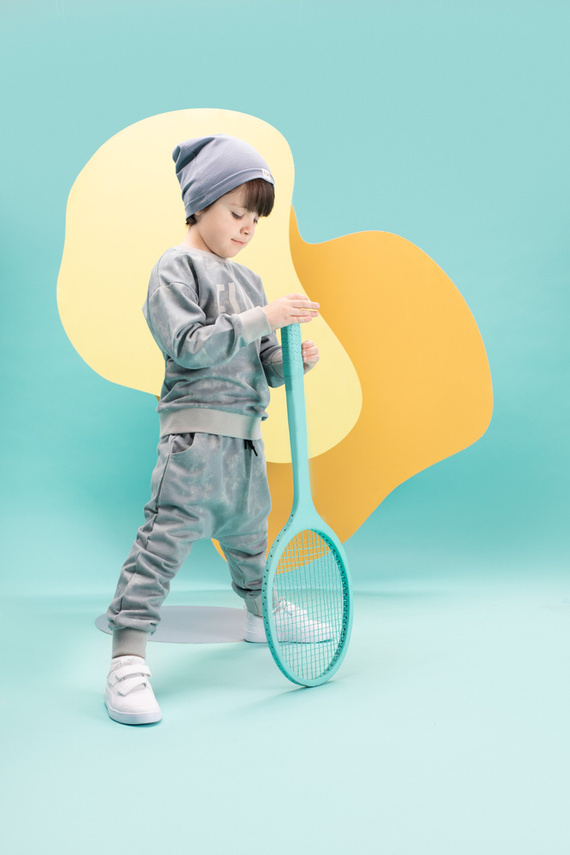 Fun Time Pumpy z wiązaniem Pinokio - mięta druk