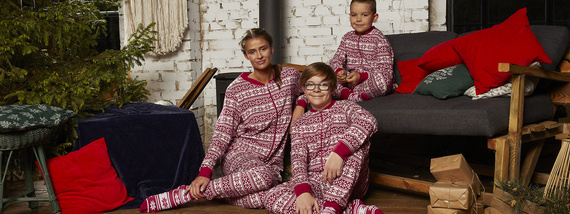 Alaska Kombinezon damski Italian Fashion- czerwony