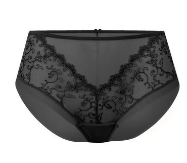 LV-F20 Romance Figi damskie Le Vernis - czarny