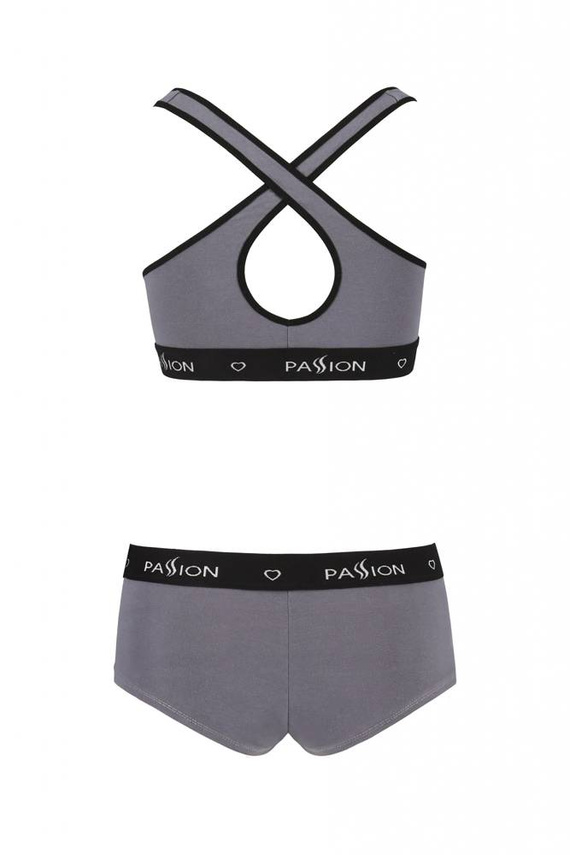 PS013 Top Biustonosz miękki Passion ciemny szary