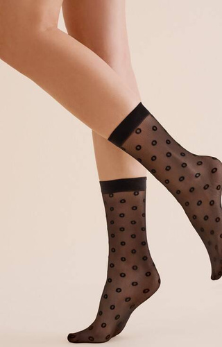 1195 Peri Skarpetki Damskie Gabriella - czarny