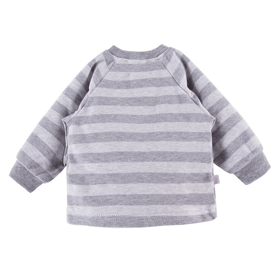 Ancymon Bluzka niemowlęca 2-pak Eevi - szary/różowy