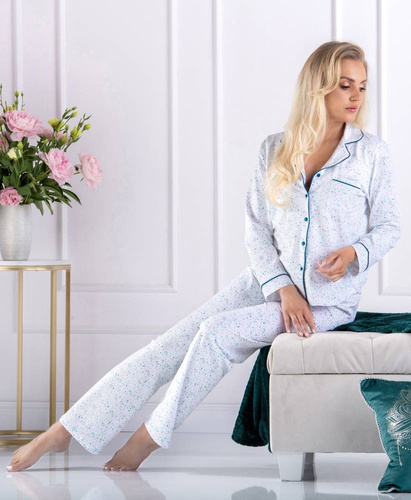 Time to Relax piżama damska rozpinana Momenti Per Me