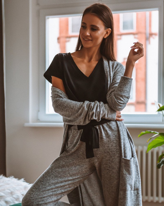 Milee Kardigan Sensis - grey +