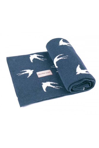 2108 Kocyk bambusowy Swallow Doctor Nap - jeans