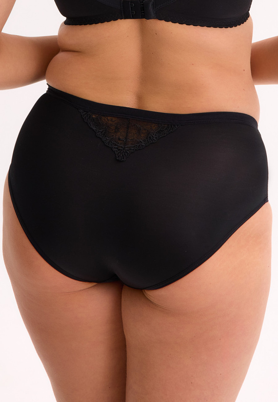 GFP 051 Figi Gaia Kiara – czarne, pełne, haft, tiul i mikrofibra