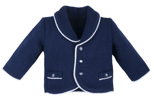 MARG/2 Little Gentleman marynarka sweterkowa Marija - granat