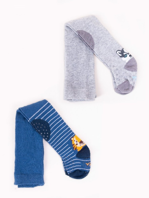 Rajstopy do raczkowania art.RA 25 mix kolor-chłopczyk