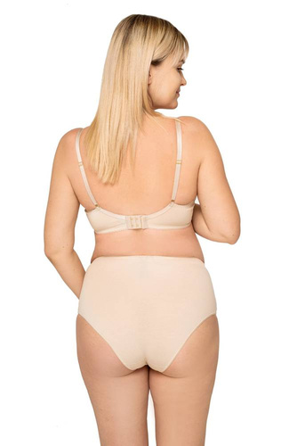 Allday Beige miękki biustonosz do karmienia Momtobe beżowy 