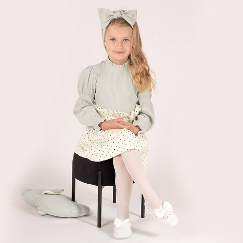 208139 Lizy Bluzka bawełniana z długim rękawem Nicol