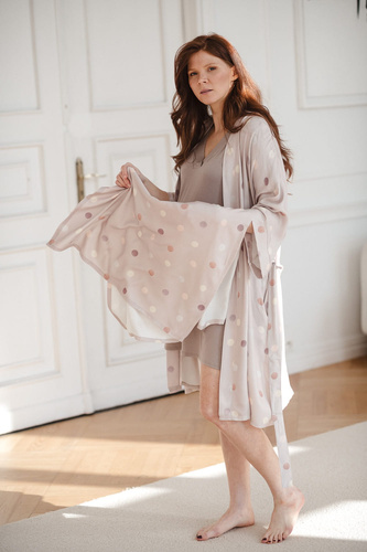 Polka Dots Otulacz bambusowy Milk&Love