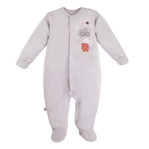 Mellow Pajac z nadrukiem Ewa Klucze - szary