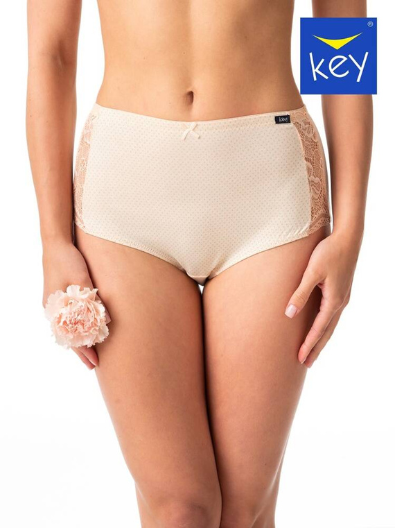 LPF 616 A'2 Figi damskie 2-pak Key brzoskwiniowy biały