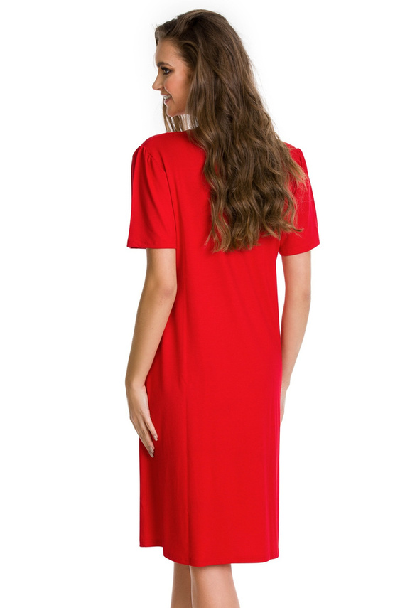 12011 Etna Koszula nocna Mediolano -czerwony