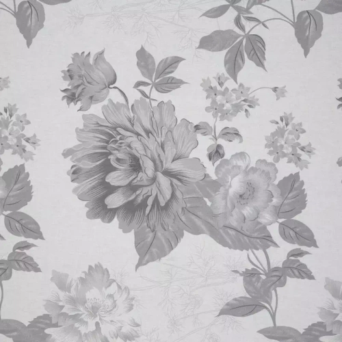 Sara 27 Pościel bawełniana Kwiaty Eurofirany szary