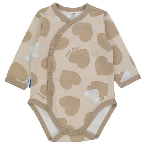 Serca Body rozpinane Martex brązowy