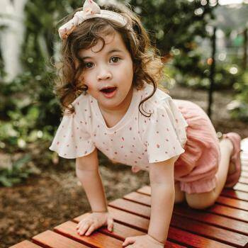 Strawberry & Love Bluzka z krótkim rękawem Eevi