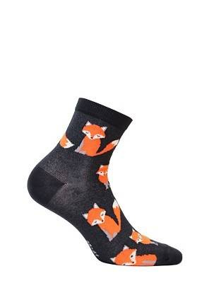 G84.01N Skarpety Damskie wzorowane  Gatta 269 pink