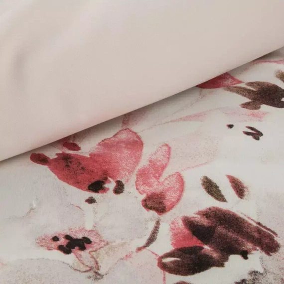 Powdery Pościel z mikrofibry kwiaty Desing91 różowy