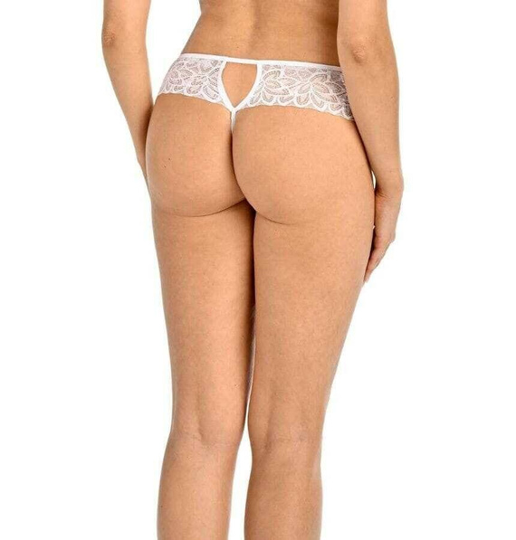 380-2 Rosu Stringi z otwartym krokiem 2 pack Teyli - black-white