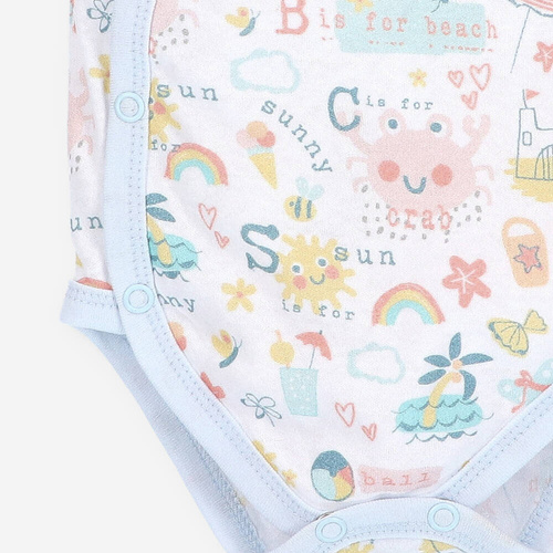 Sunny Body kopertowe z bawełny organicznej Nini druk