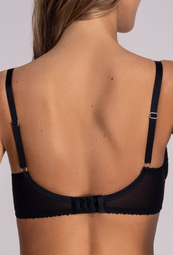 1824  Miękki Biustonosz  Ava czarny